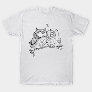 Owls Love T-Shirt